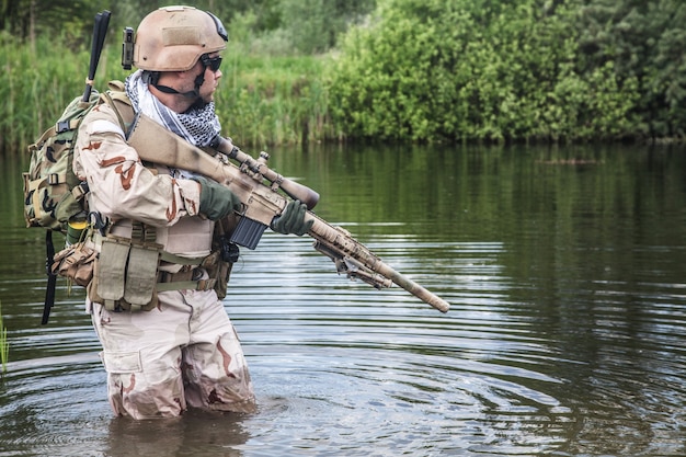 traverser la rivière