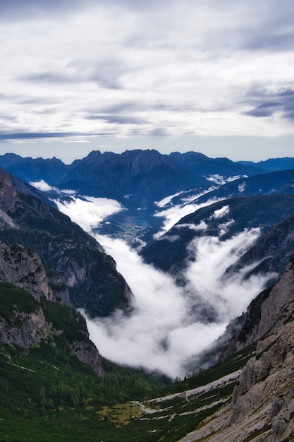 Tre cime di lavadero dolomites italie