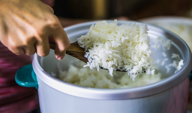 Tremper le riz