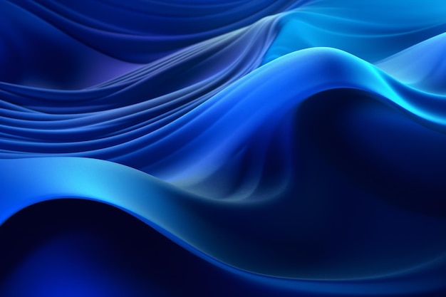 Trendy Wave Gradient Background Ai génératif