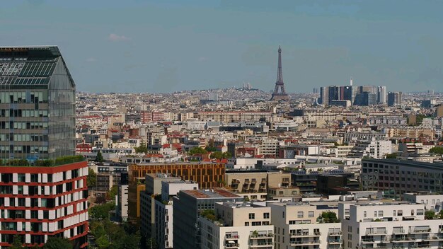 Le Trocadéro, site du Palais de Chaillot, est un quartier de Paris, France à la lumière du jour