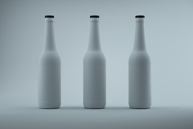 Trois bouteilles blanches 33cl