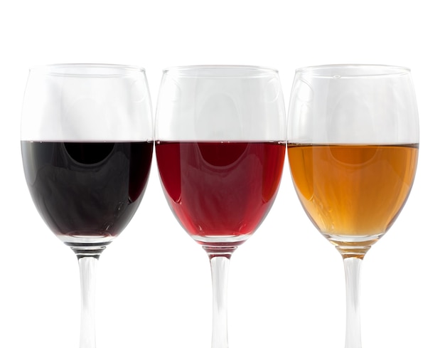 Trois couleurs de vin