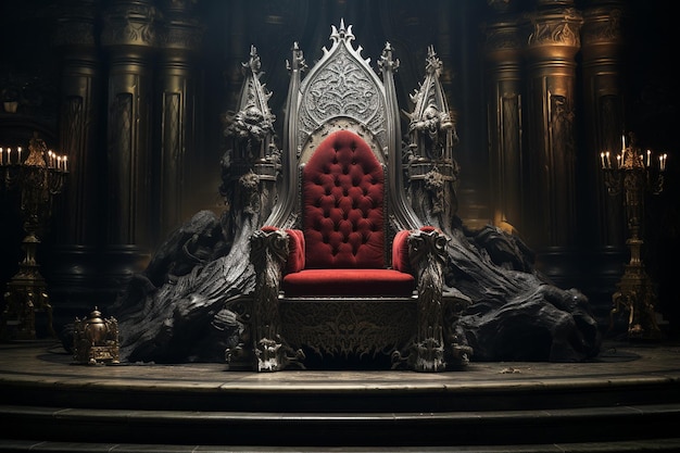 trône royal