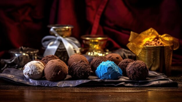 Truffes au chocolat