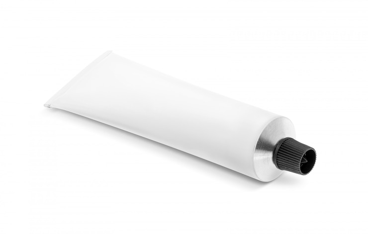 Tube en aluminium blanc pour produits cosmétiques ou de santé
