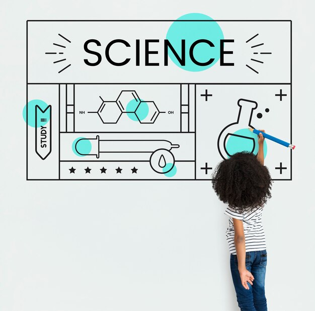 Étude d'expérience de sujet de concept scientifique