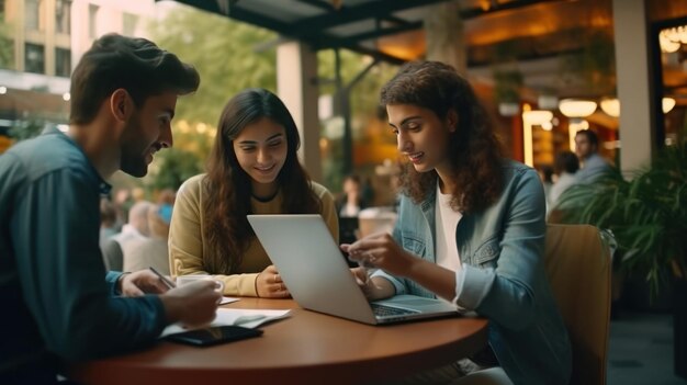 Étudiants à l'université