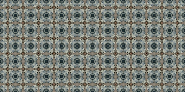 Tuile ornementale de motif géométrique abstrait répétable sans couture