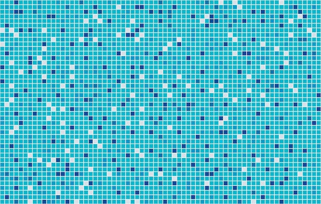 Photo tuile de piscine texture bleue