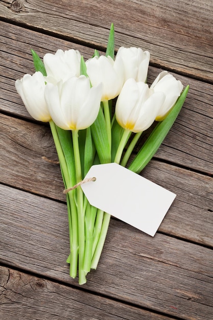 tulipes blanches