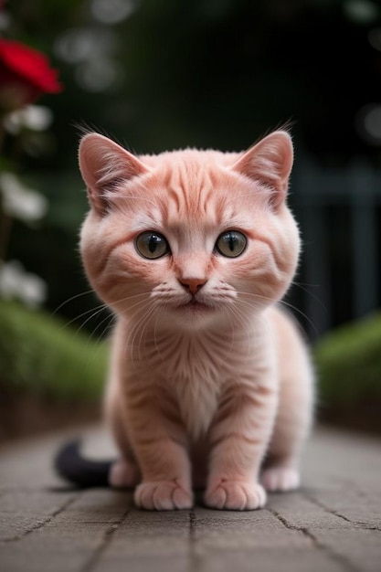 Des tulipes dans un panier de pique-nique et un chat