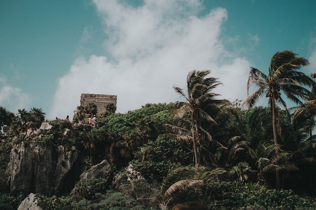 Tulum vues de la plage