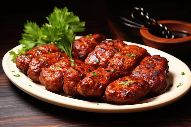 Tunde Ke Kabab également connu sous le nom de poulet de buffle ou de galouti kebab à la viande