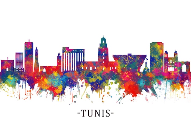 Tunis Tunisie Skyline