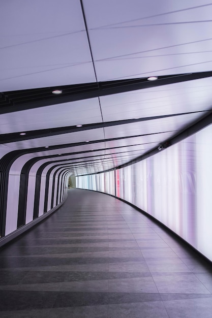 Le tunnel de Kings Cross vide