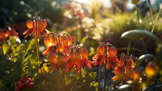 tuplis photographie rapprochée dans un jardin