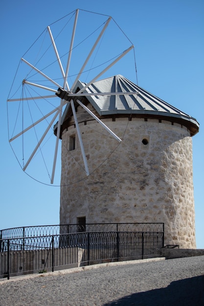 Turquie cesme alacati ancien moulin à vent