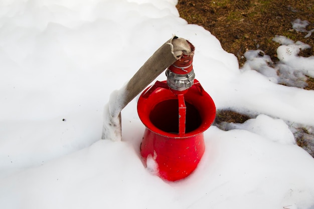 Tuyau d'incendie avec mousse Machine à mousse pour éteindre un incendie