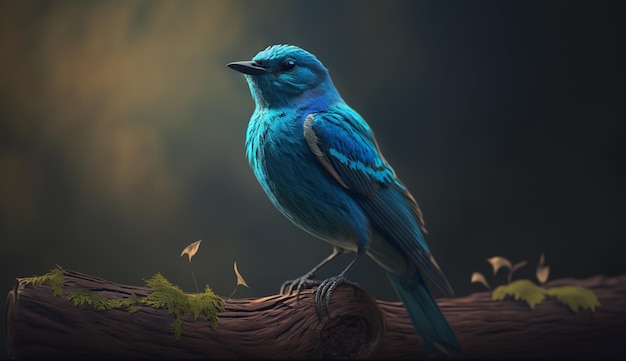 Twitter oiseau bleu pixabay illustration graphique vectorielle image art généré par l'IA