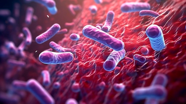 Un type de bactérie appelée clostridium botulinum IA générative