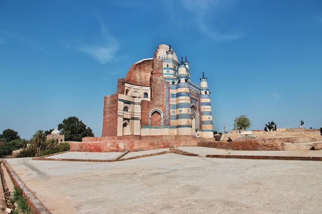 Uch Sharif ruines de mausolées vieux de plusieurs siècles fermer Bahawalpur Pakistan