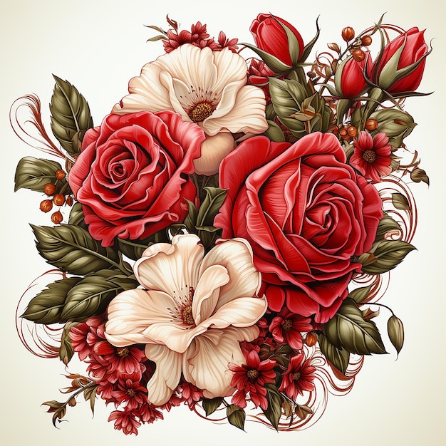 un_gorgeous_ornate_clipart_corner_element_with_roses_in_r