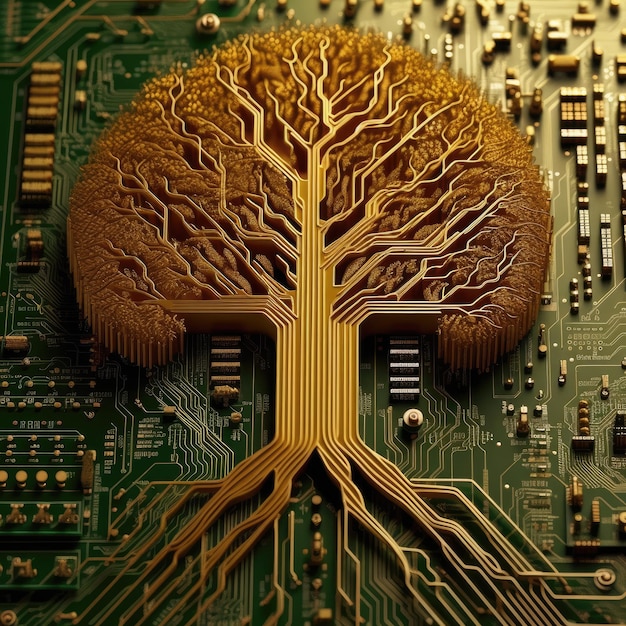 l'union de la technologie et de la nature