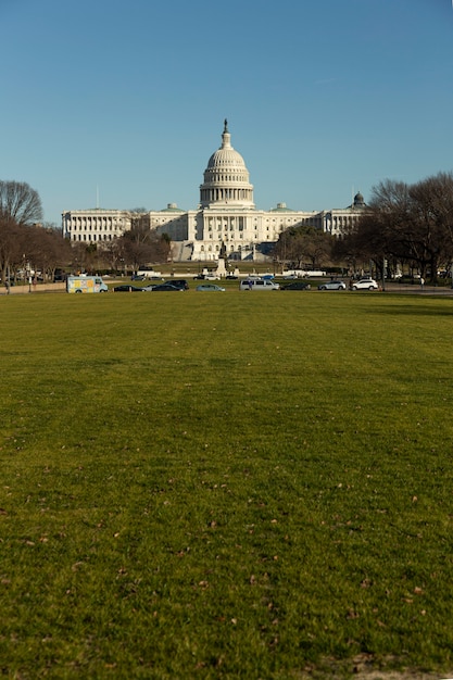 United States Capitol Hill dans l'après-midi à Washington DC, USA.