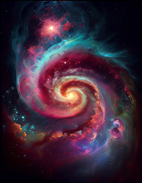 L'univers est une galaxie spirale.