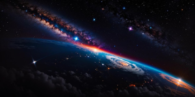 univers peinture HD fond d'écran