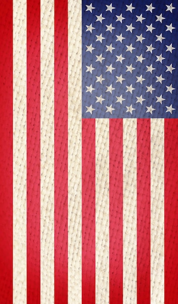 Usa conception vecteur de grunge de drapeau