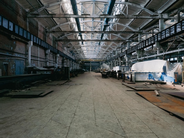 usine abandonnée dans l'usine