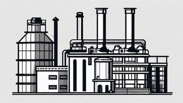 Une usine de fabrication moderne