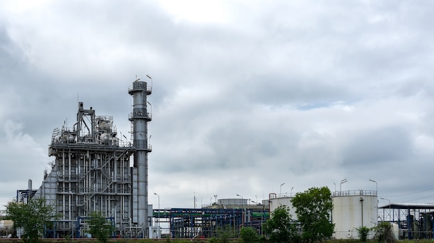 Usine de l&#39;industrie pétrolière et gazière