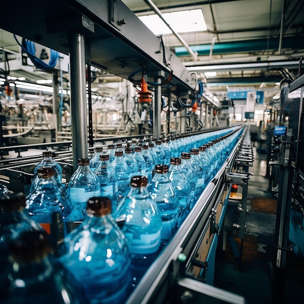 Photo usine de production de boissons en chine