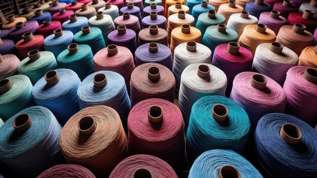 usine de textile à fibres de soie