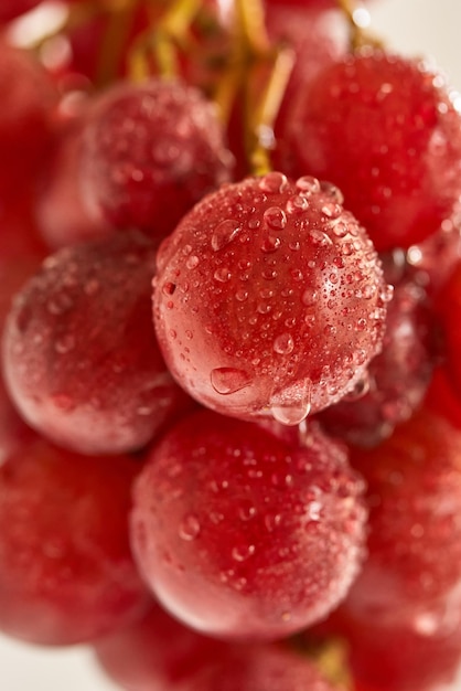 uvas rojas