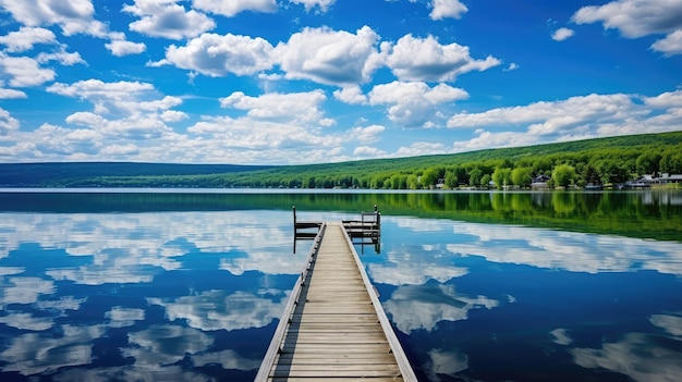 Photo les vacances au lac d'igua