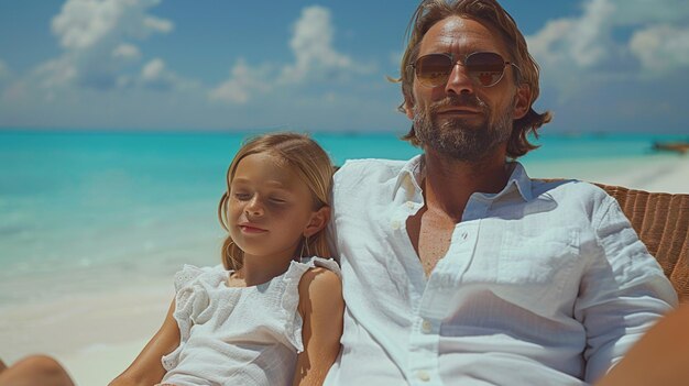 vacances de détente à la plage