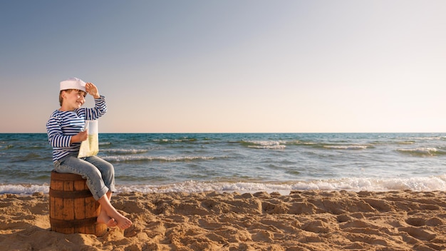 Photo vacances d'été et concept de voyage