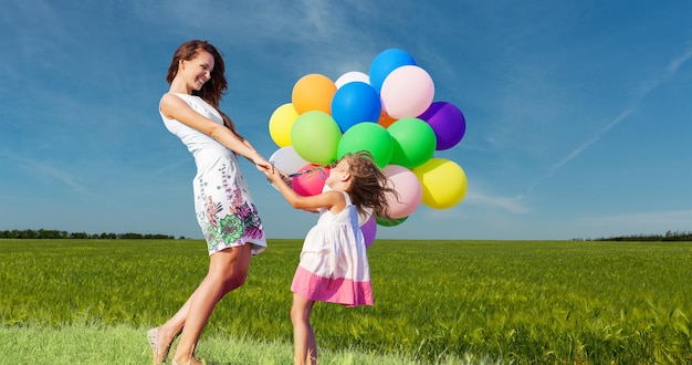 vacances d'été, fête, famille,