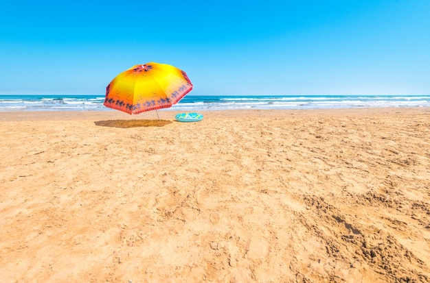 Vacances d'été sur la plage