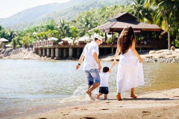 Vacances en famille dans une station balnéaire de luxe