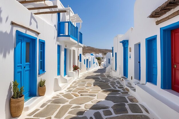 Photo vacances mykonos voyage tourisme village