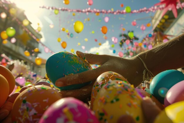 Photo les vacances de pâques au brésil