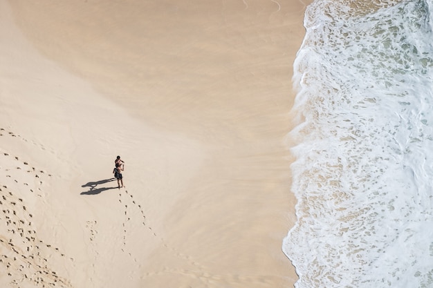 vacances à la plage avec des amis