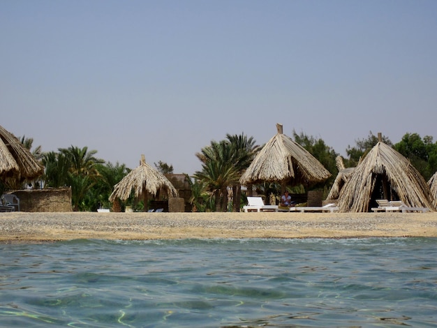 Vacances à la plage de sable