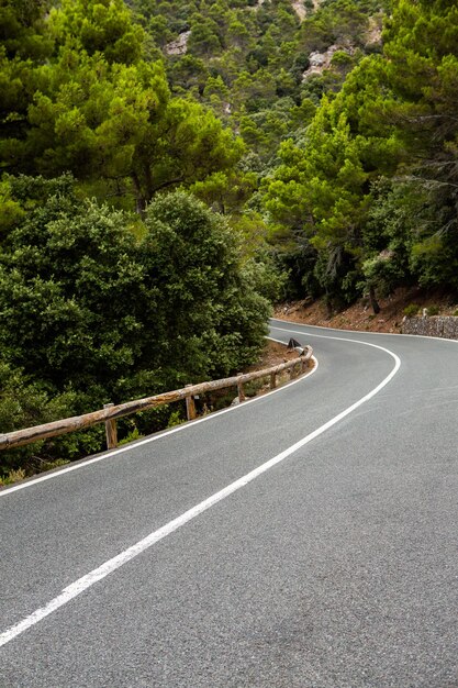 Vacances randonnée Majorque Espagne Belle photo avec paysage des montagnes de la Serra de Tramuntana