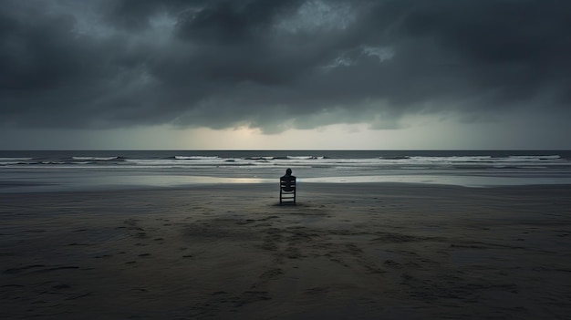 Des vacances solitaires et tristes